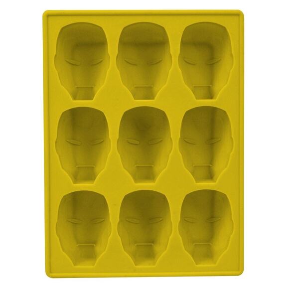 Marvel Iron Man Helmet Silicone Ice Tray by Diamond Select - Picture 1 of 3